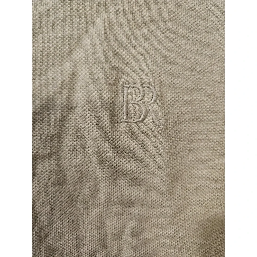 Banana Republic Mens Pique Polo Bundle XL Truffle Brown &‎ Mid Green Heather NWT